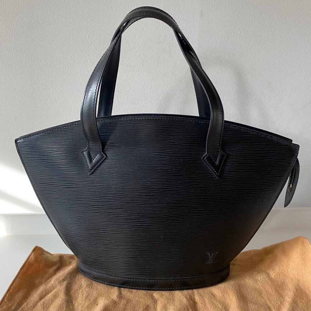 Louis Vuitton Saint Jacques Black Epi Leather